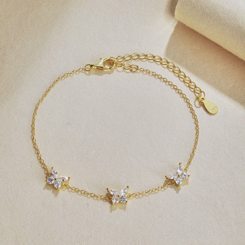 Butterfly Chain Bracelet