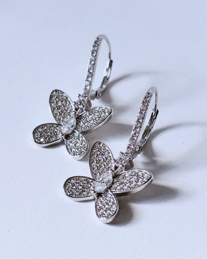 Butterfly Drop Earrings