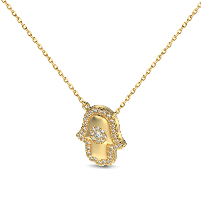 Hamsa Hand Necklace