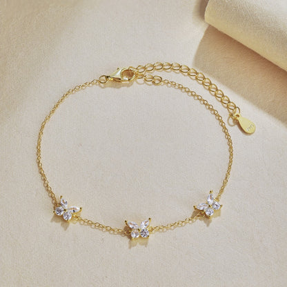 Butterfly Chain Bracelet